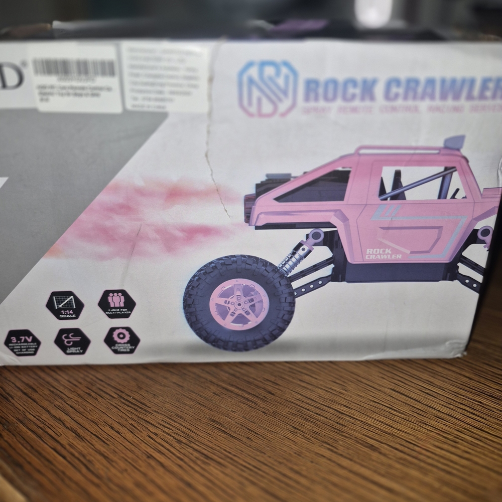 Rock Crawler Pink Remote Control Car